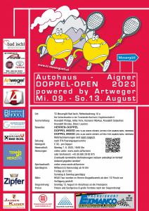 Doppel Open TC Mosergütl 09.08. bis 13.08.2023